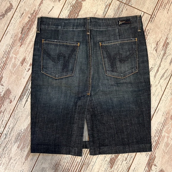 Citizens of Humanity Demin Skirt - Picture 2 of 3